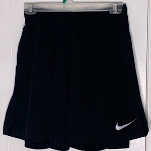 Nike athletic shorts with compression tights